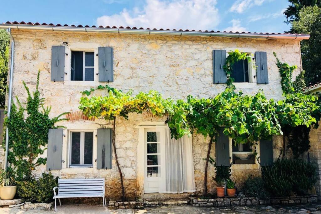 Ferienhaus Villa Alisia, Wunderschoenes Natursteinhaus Bei Porec, Istrien, Kroatien Vranje Selo Exterior photo