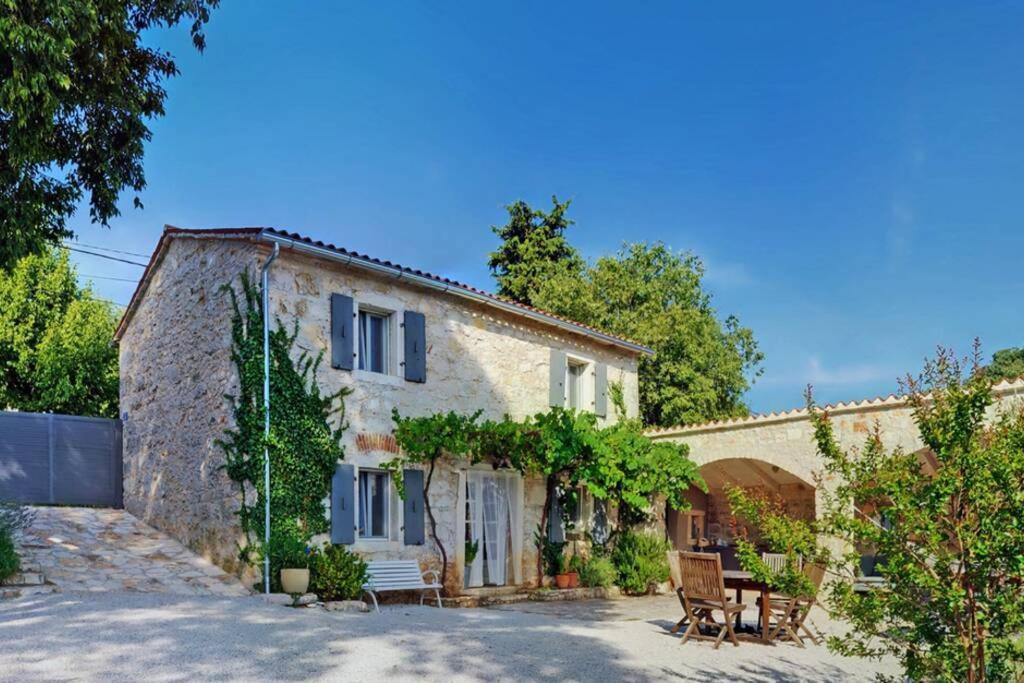 Ferienhaus Villa Alisia, Wunderschoenes Natursteinhaus Bei Porec, Istrien, Kroatien Vranje Selo Exterior photo
